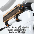 ESLNF Bicycle Front Beam Bag & Top Tube Bag Set - Head Tube Phone Pouch Included