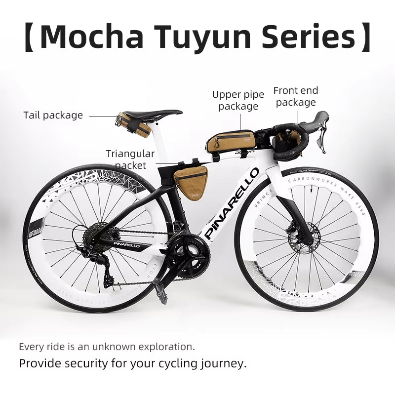 ESLNF Top Tube Bicycle Bags Lightweight Bike Bag Bicycle Wear-resistant Cycling Bicycle Frame Bags