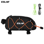 ESLNF Bicycle Bag Rainproof Cycling Reflective Bag Top Front Tube Frame Bag