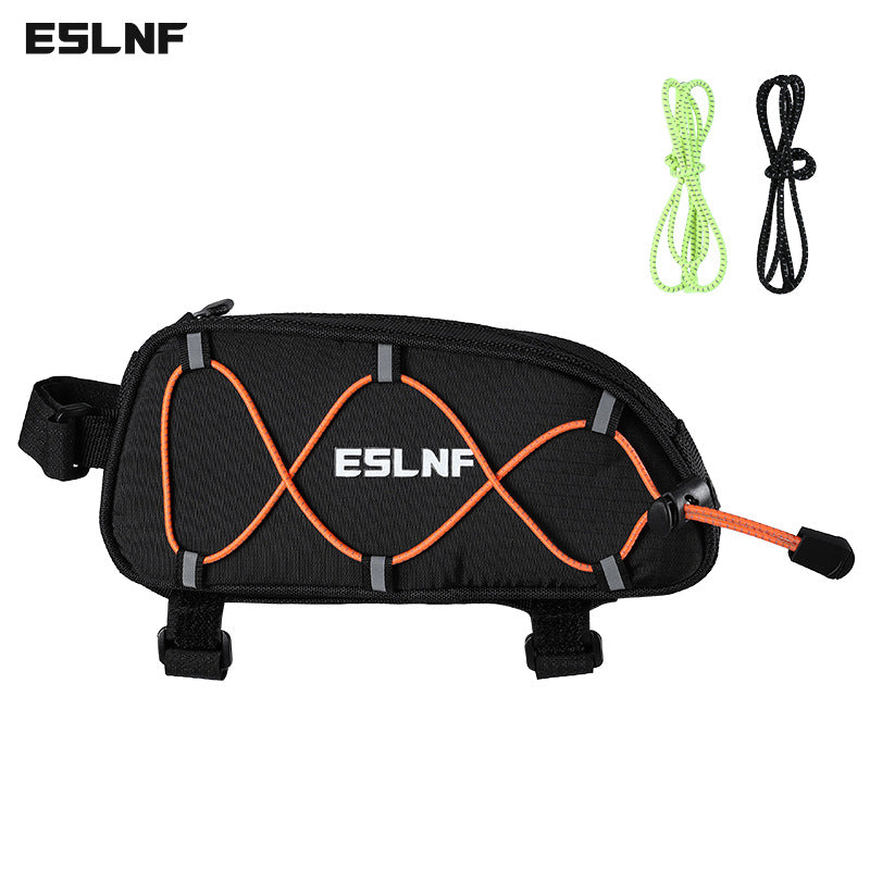 ESLNF Bicycle Bag Rainproof Cycling Reflective Bag Top Front Tube Frame Bag