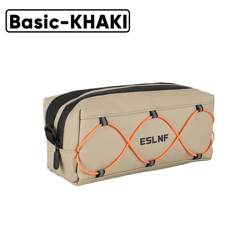 ESLNF Bicycle Front Bag Multifunction Outdoor Riding Handlebar Bag Waterproof Road Mountain Bike Front Bag