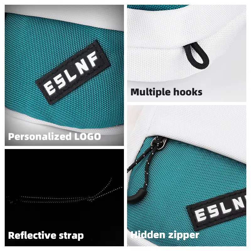ESLNF Fashion Bicycle Saddle Bag Portable Bicycle Rear Bag