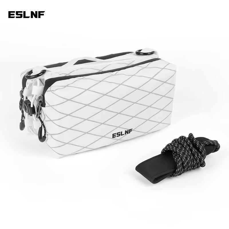 ESLNF Bike Bag Top Tube Bag Floating Installation Method Cycling Saddlebags Large Capacity Bicycle Bag