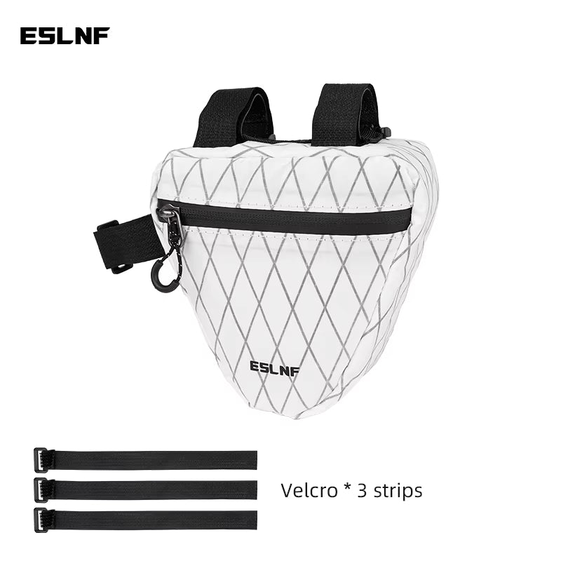 ESLNF Bike Triangle Frame Pack Lightweight Bicycle bag Small Compact Storage Tool Bag