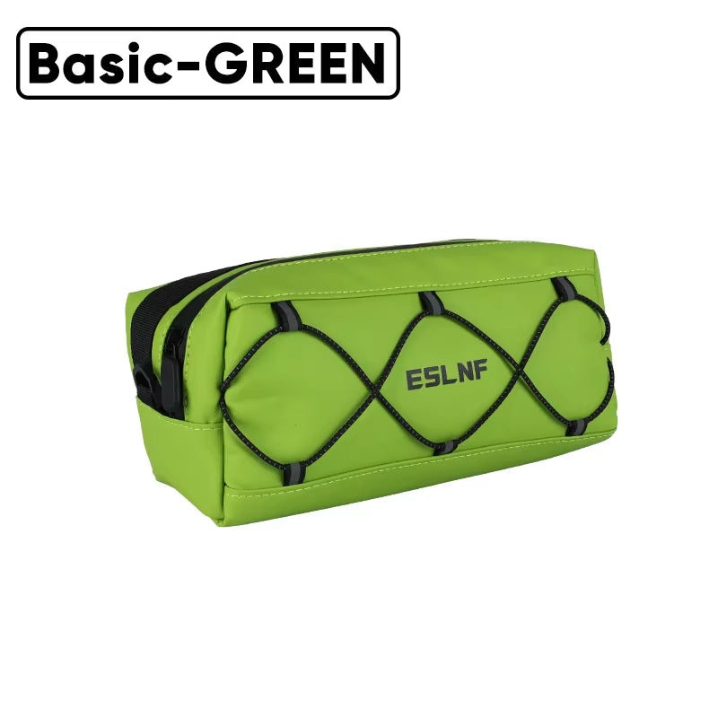 ESLNF Bicycle Front Bag Multifunction Outdoor Riding Handlebar Bag Waterproof Road Mountain Bike Front Bag