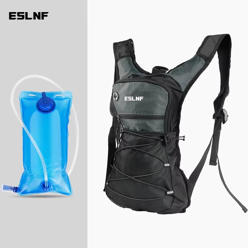 ESLNF Outdoor Bike Cycling Hiking Mountaineering Water Bag Backpack Sports Backpack Waterproof Large Capacity Off-Road Bag