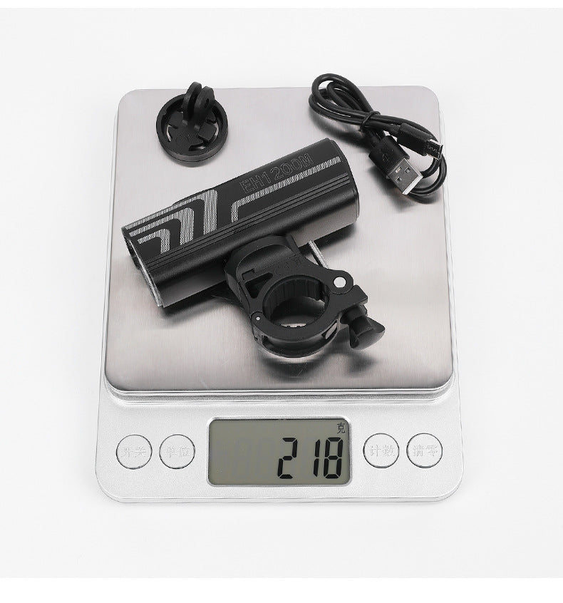 ESLNF 1200 Lumens Bike Headlight ，Highlight Aluminum Alloy Bicycle Front Light