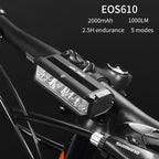 ESLNF 1000Lumen-3250 Lumen Bicycle Front Light, Outdoor Horizontal Bicycle Light
