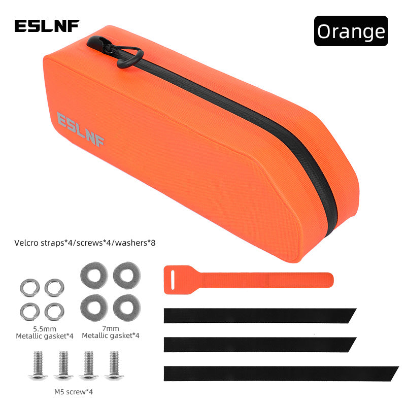 ESLNF Bicycle Front Beam Bag , Bike Large Capacity Hard Shell Waterproof Front Handlebar Pack