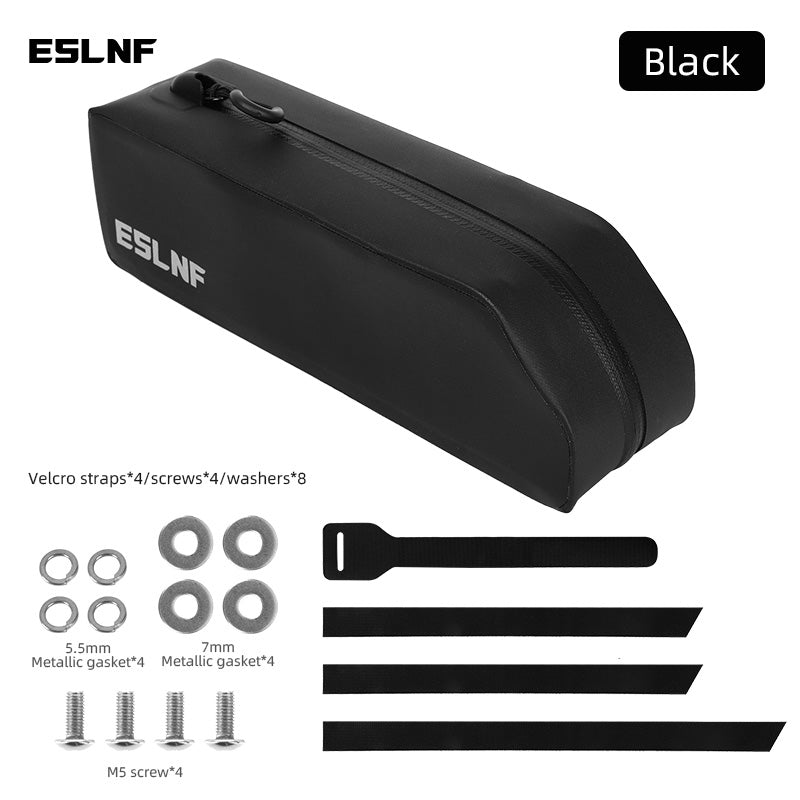 ESLNF Bicycle Front Beam Bag , Bike Large Capacity Hard Shell Waterproof Front Handlebar Pack