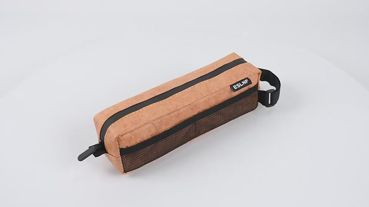 ESLNF Bicycle Front Beam Bag & Top Tube Bag Set - Head Tube Phone Pouch Included