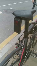 Bicycle Rearview Radar Cycling Radar Tail Light Brake Sensing Lamp