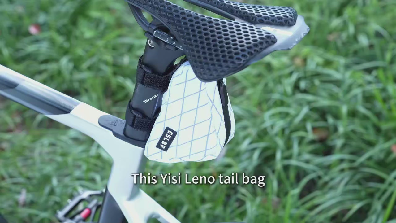 ESLNF Lightweight Bicycle bag ,Bicycle Frame Bag  Waterproof Bicycle Tail Bag