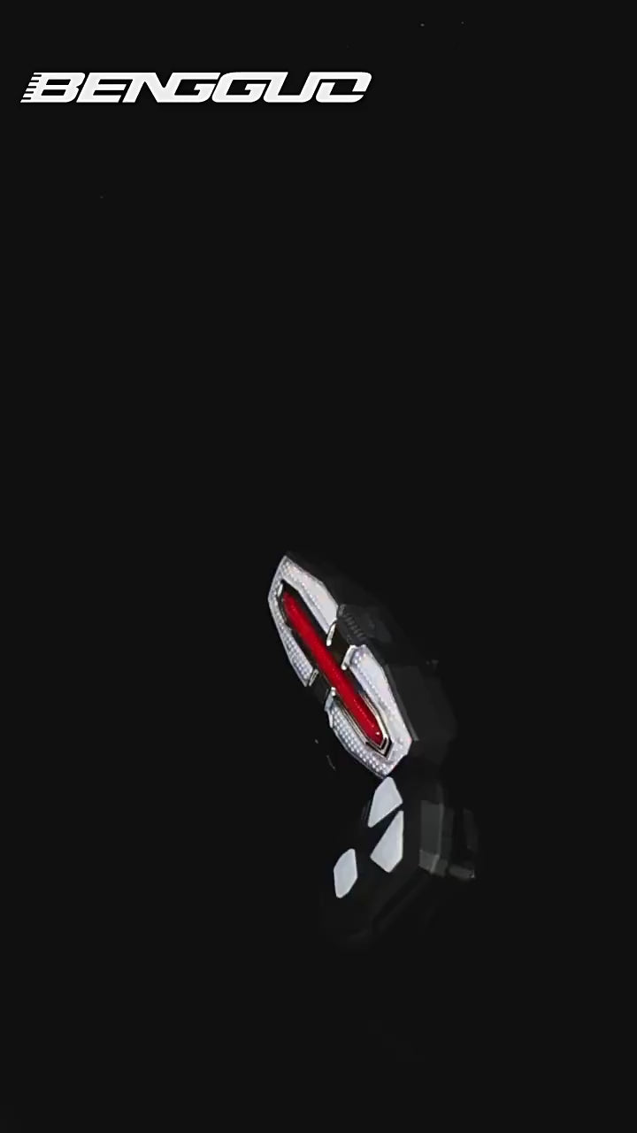 Bike Taillight Remote Control, Bicycle Turn Taillight  Cycling Warning Lamp Portable