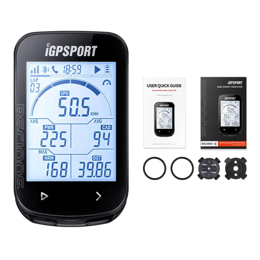 iGPSPORT BSC100S GPS Odometer Cycling Bike Computer Sensors Cycl Speedomet Riding Cycling Speedometer 2.6‘’ large screen